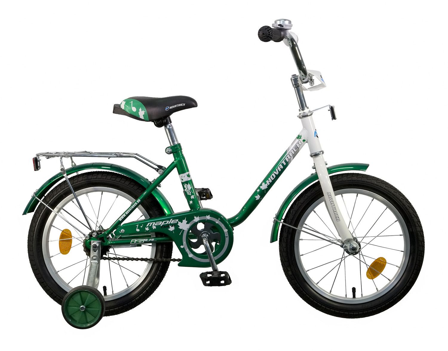 Велосипед детский 16 возраст. Велосипед детский Новатрек 16. Детский велосипед Novatrack Maple 16. Велосипед Новатрек детский зеленый. Двухколёсный велосипед Нова трек.
